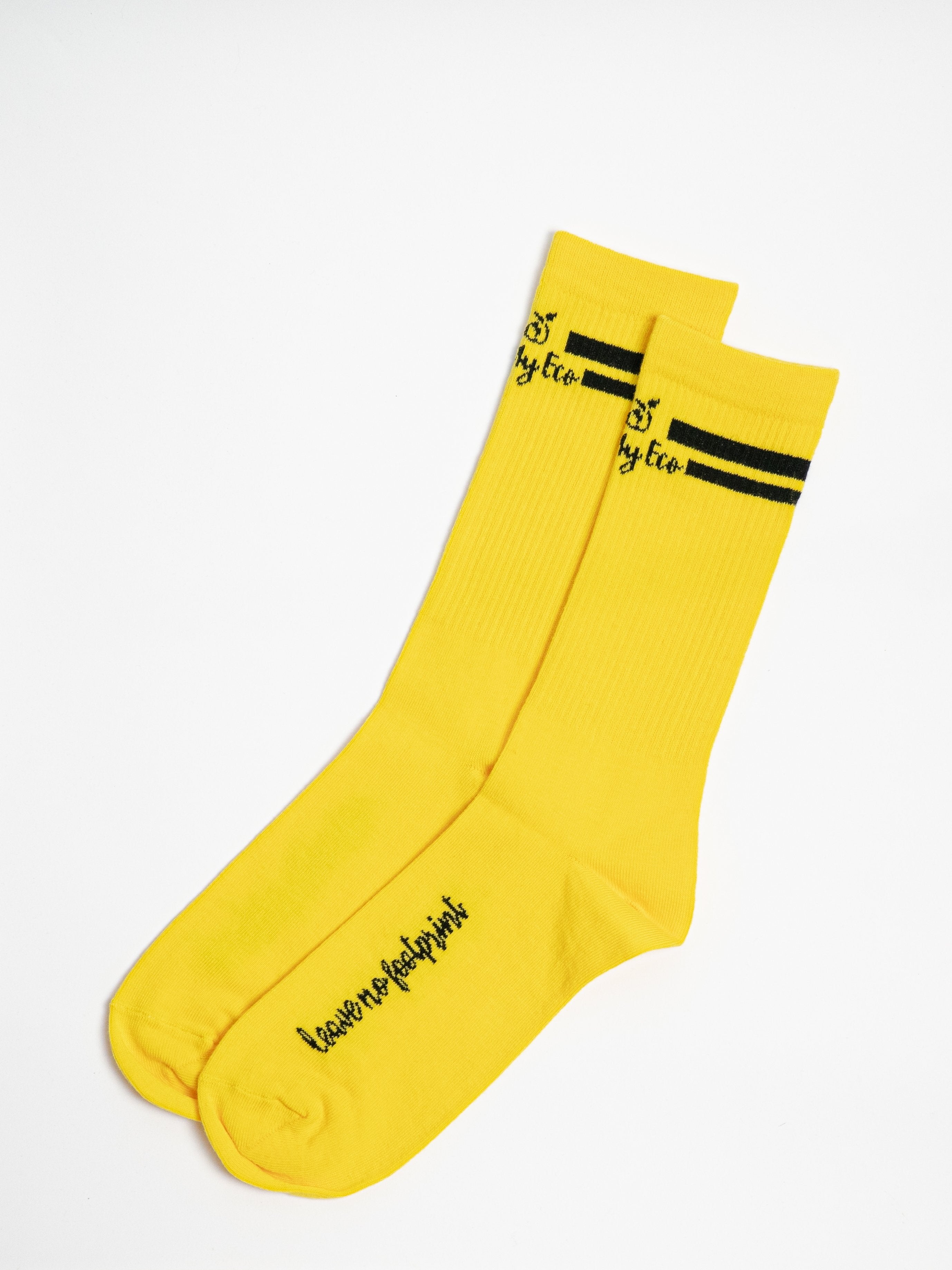 2-Sock pack: Yellow & Purple
